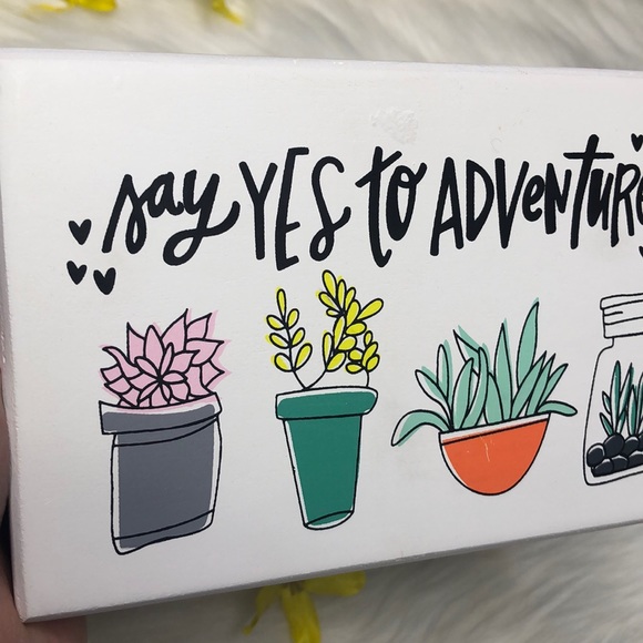 Say Yes to Adventure Succulent Sign from Francesca’s - Picture 5 of 5